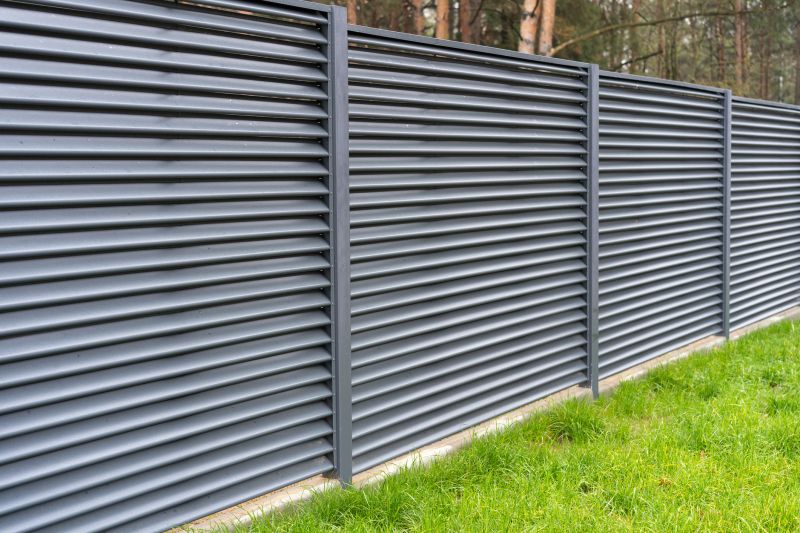 Modern Horizontal Fence