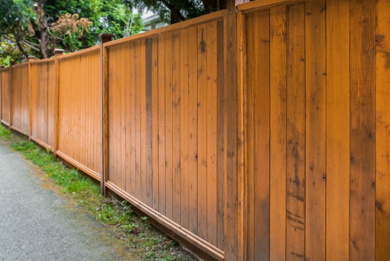 Completed Privacy Fence