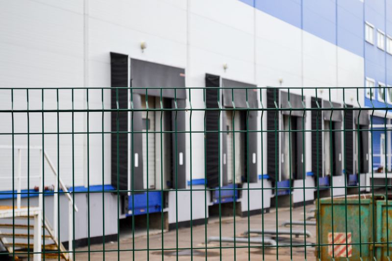 Commercial Metal Fence Service detail