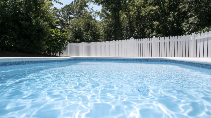 Pool Safety Fence Installation detail